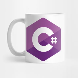 C# Sharp logo Mug